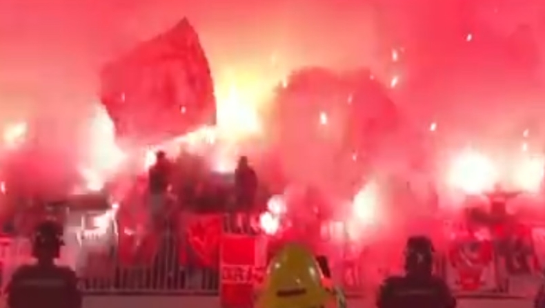 Γιάνκοβιτς: Ήταν παρών και στο ποδοσφαιρικό ντέρμπι του Βελιγραδίου! (pics & vid)