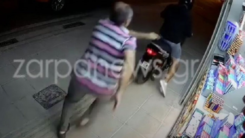 Χανιά: Περιπτεράς πήρε στο κυνήγι τύπο με μηχανάκι που του έκλεψε τσιγάρα και αναψυκτικό (vid)