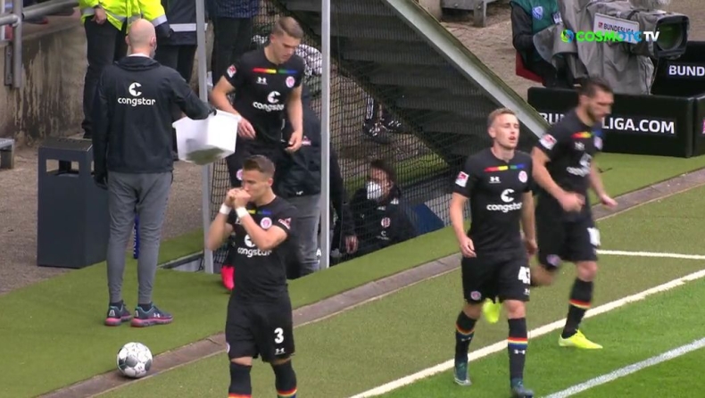 Μπόχουμ – Ζανκτ Πάουλι: Με φανέλα υπέρ της διαφορετικότητας ο Διαμαντάκος (vid)