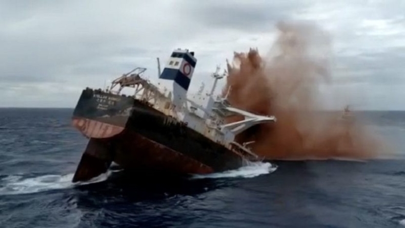 Stellar Banner: Βύθισαν στον Ατλαντικό ένα από τα μεγαλύτερα πλοία στον κόσμο (vids)