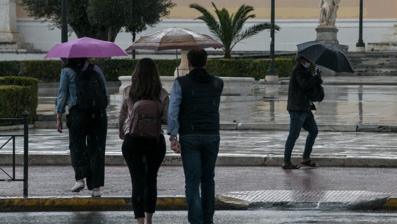Φρένο στα μπάνια: Τοπικές βροχές και καταιγίδες