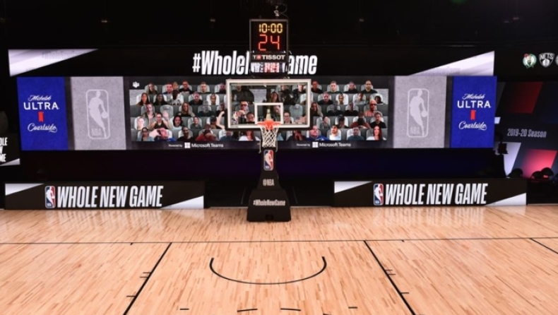Οι αγώνες του NBA θα έχουν εικονικούς οπαδούς (pic)