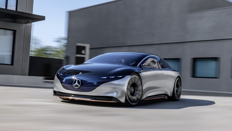 H υπερπολυτελής ηλεκτρική Mercedes EQS θα έχει αυτονομία 700 χλμ. (pics & vid)