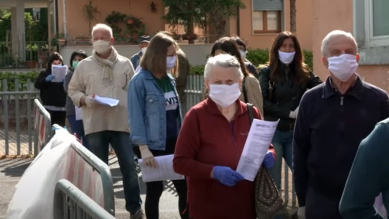 Ιταλία: Θα παραταθεί μέχρι το τέλος του μήνα η χρήση μάσκας σε κλειστούς χώρους