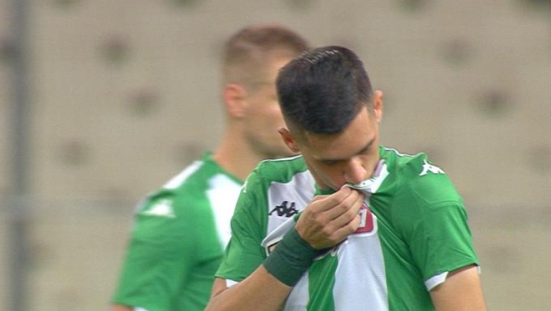 Παναθηναϊκός: Το φιλί του Αλεξανδρόπουλου στο τριφύλλι