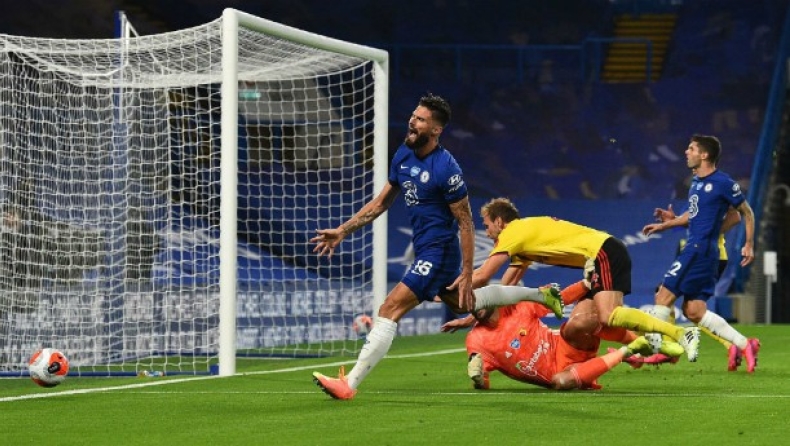 Τσέλσι - Γουότφορντ 3-0: Παρέμειναν στην τετράδα οι Μπλε (vid)