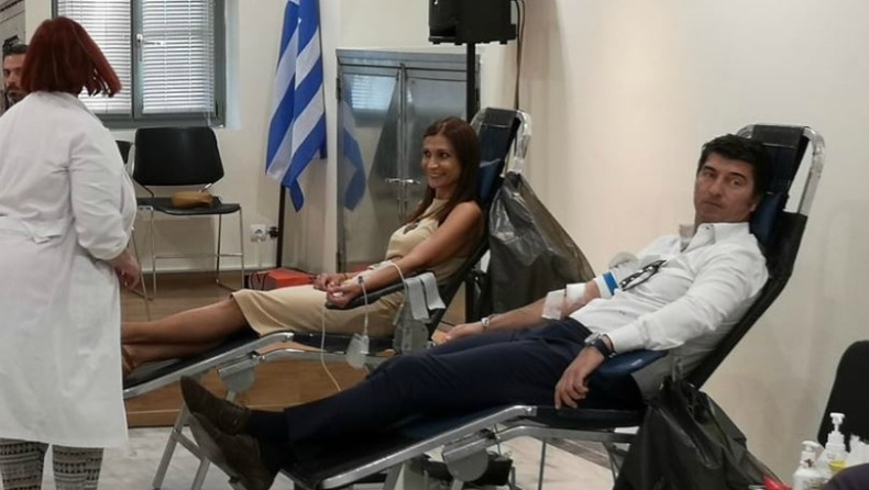 Με τη συμμετοχή της ΑΕΚ η αιμοδοσία στη Νέα Φιλαδέλφεια (pics)