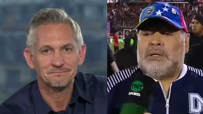 Μαραντόνα: Απίθανο τρολάρισμα από τον Λίνεκερ (pic)