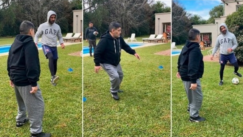 Ντιέγκο Μαραντόνα: Έχασε πέντε κιλά και έκοψε το αλκοόλ!