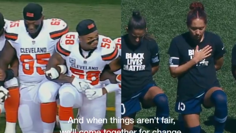 Nike: Επική διαφήμιση κατά του ρατσισμού και του κορονοϊού! (vid)