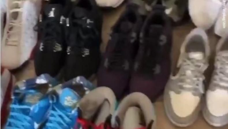 Ρόκετς: Μουσείο παπουτσιών θυμίζει το δωμάτιο του Τάκερ στο Ορλάντο (vid)
