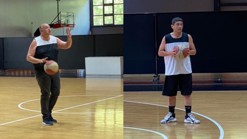 Προμηθέας: Αυγενάκης και Λιόλιος αναμετρήθηκαν στο παρκέ! (pics)