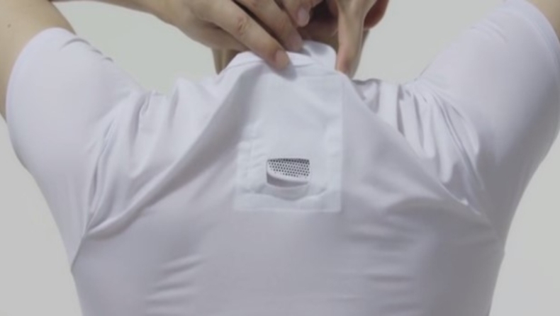 Reon Pocket: H Sony κυκλοφορεί προσωπικό κλιματιστικό που ενσωματώνεται στην μπλούζα (vid)