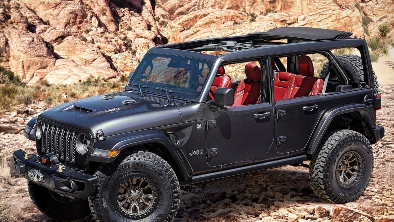 Jeep Wrangler Rubicon V8 6.4l 392 Concept: Hard as a Rock!