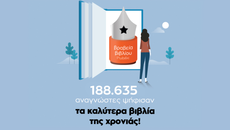 Βραβεία Βιβλίου Public 2020: Η ανακοίνωση των μεγάλων νικητών!