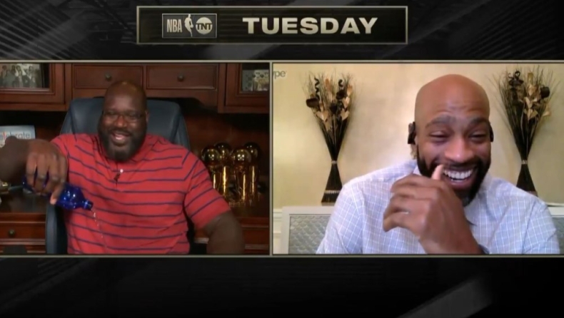 Σακίλ Ο' Νιλ: Έκανε πλάκα στον Βινς Κάρτερ για τα μαραμένα λουλούδια του! (vid)