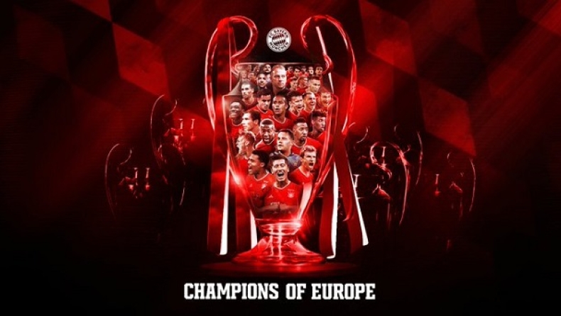 Πρωταθλητριών/Champions League: Το έκτο της Μπάγερν, έπιασε την Λίβερπουλ