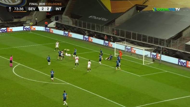 Σεβίλλη - Ίντερ: «Λύτρωση» Κάρλος με μυθικό ψαλίδι και... Λουκάκου (vid)