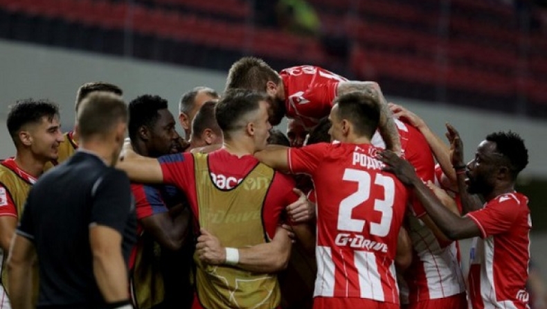 Champions League: Πρόκριση του Ερυθρού Αστέρα μέσα στα Τίρανα (vid)