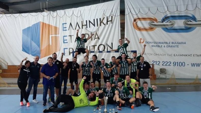 Διομήδης - ΑΕΚ 36-28: Πρωταθλητές Νέων στο χάντμπολ οι «Λύκοι»