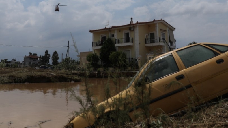 Κακοκαιρία «Θάλεια»: Έριξε 300 χιλιοστά βροχής σε οκτώ ώρες στη Στενή Ευβοίας (pics)