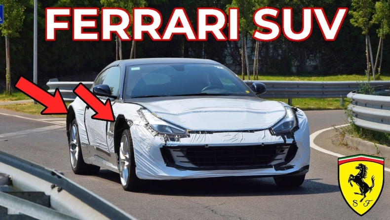 H Ferrari δοκιμάζει το νέο SUV της (vid)