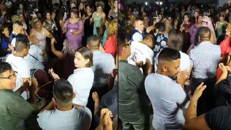 Αστυνομία εισέβαλε σε γάμο στην Αλεξανδρούπολη λόγω συνωστισμού: Προσήχθησαν γαμπρός και πεθερός (vid)