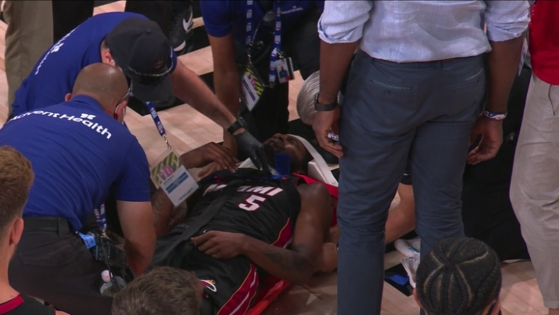 Ντέρικ Τζόουνς: Γλίτωσε τα χειρότερα από τη σύγκρουση (pic & vid)