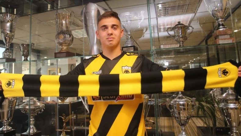 Καρακλάιτς: «Ήρθα στην ΑΕΚ για να διεκδικήσω θέση βασικού» (vid)