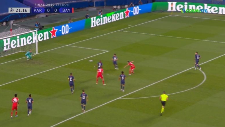 Παρί Σεν Ζερμέν - Μπάγερν Μονάχου: Το δοκάρι του Λεβαντόφσκι (vid)