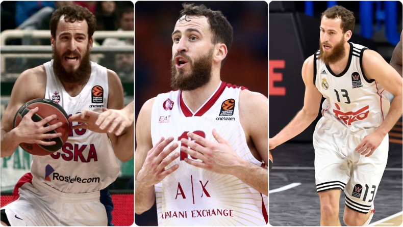 EuroLeague: Ο Ροντρίγκεθ σε τρεις διαφορετικές ομάδες δεκαετίας! (pics)