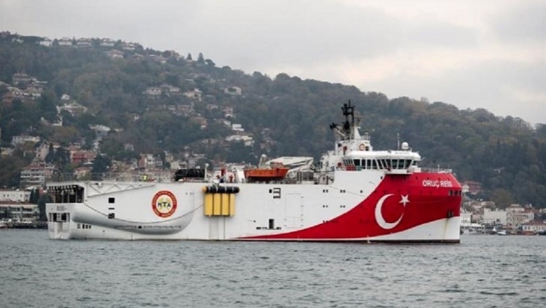 H Τουρκία εξέδωσε Navtex για έρευνες του Oruc Reis (vid)