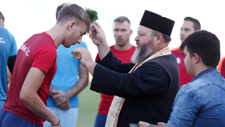 Βόλος: Αγιασμός πριν το φιλικό με τον ΠΑΟΚ (pics)