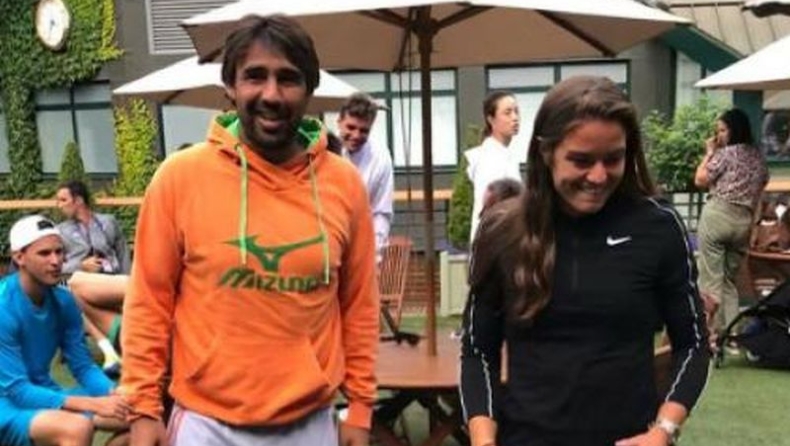 Roland Garros: Η ευχή του Παγδατή στη Μαρία Σάκκαρη (pic&vid)