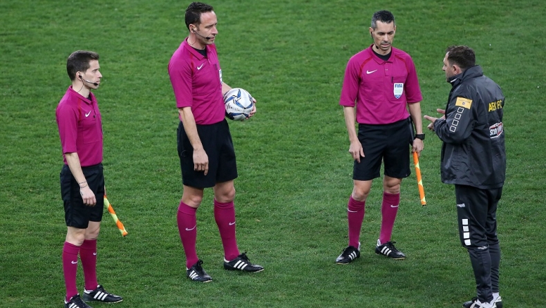 ΑΕΚ: Ο διαιτητής του... χαμού με τον Άρη, ορίστηκε με Βόλφσμπουργκ!