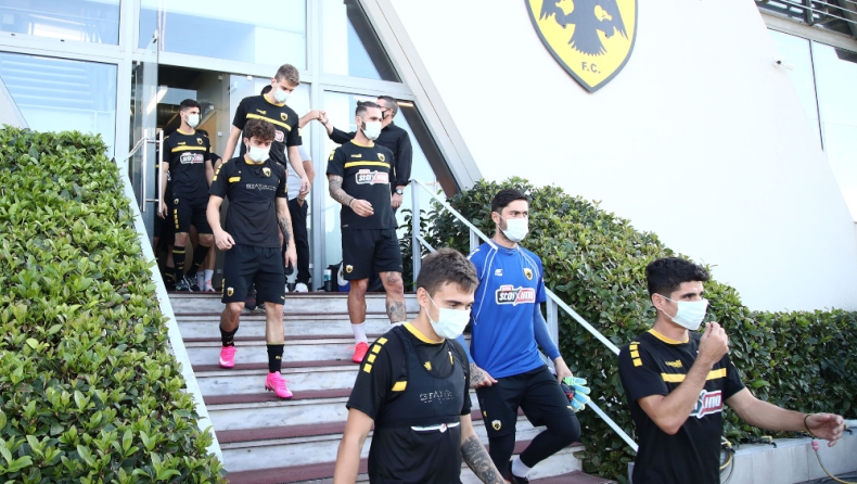 Αρνητικά όλα τα τεστ στην ΑΕΚ ενόψει τελικού