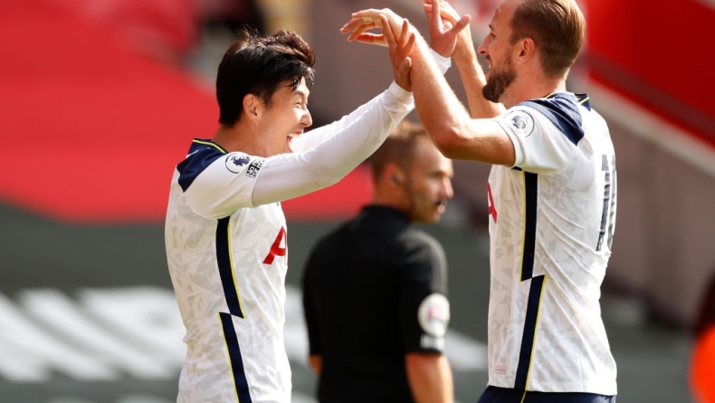 Σαουθάμπτον – Τότεναμ 2-5: Ιστορικό σόου από Κέιν και Σον! (vids)