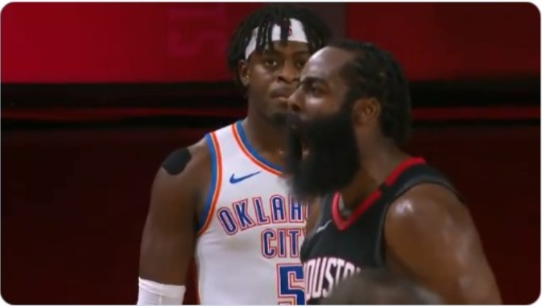 Χάρντεν: Η κραυγή νίκης μπροστά στον Ντορτ! (vid)