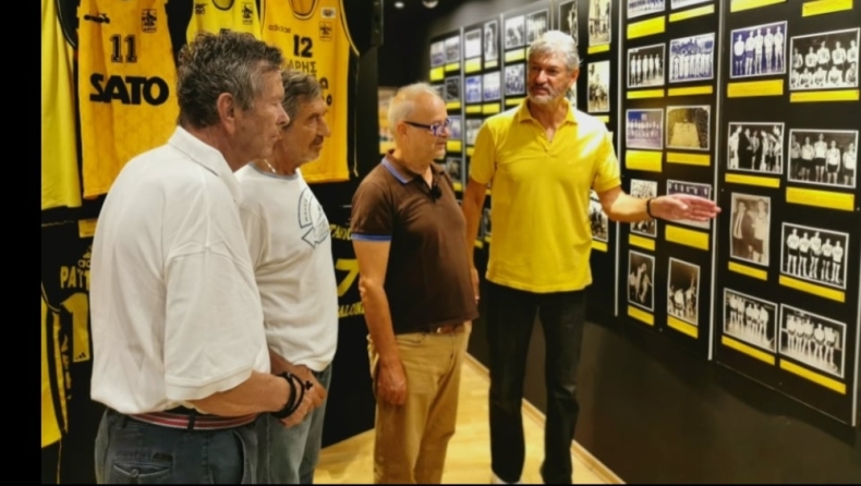 Άρης: Η επίσκεψη του Γιάννη Ιωαννίδη στο Μουσείο της ΚΑΕ Άρης