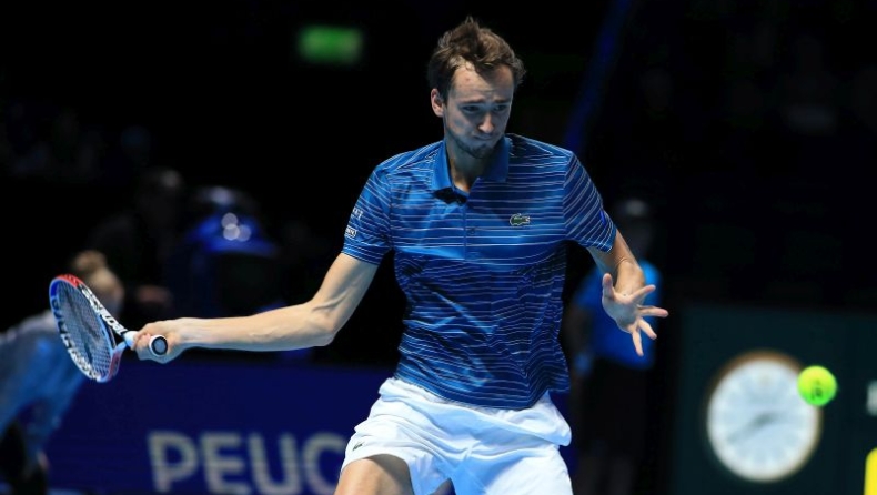 ATP Finals: Προκρίθηκε και ο Ντανίλ Μεντβέντεφ