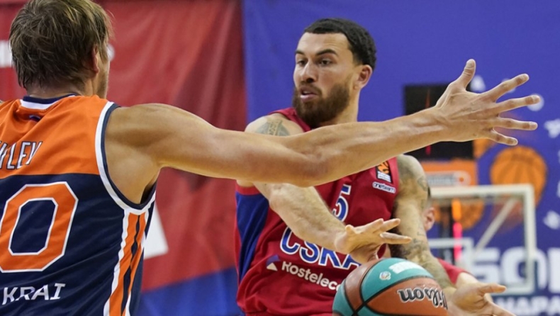 ΤΣΣΚΑ: Ο Τζέιμς άρχισε φουριόζος τη σεζόν με double - double! (vid)