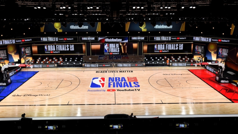 Έτοιμο το παρκέ των NBA Finals! (pics)