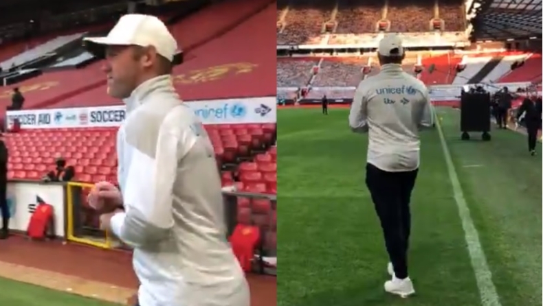 Ρούνεϊ: Επέστρεψε «σπίτι» του και κάθισε στον πάγκο (pics & vid)