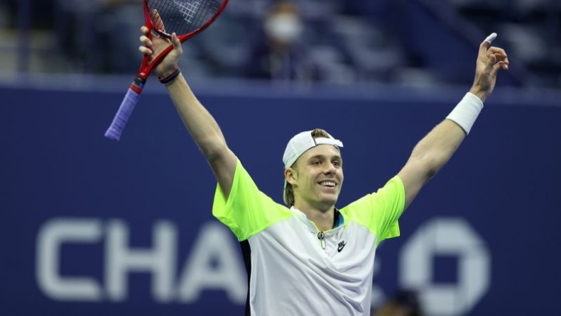 Ντένις Σαποβάλοφ: Ο πρώτος Καναδός στους «8» του US Open (vids)