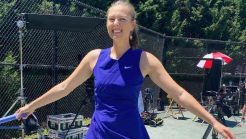 Η Μαρία Σαράποβα διδάσκει τα μυστικά του τένις (vid)