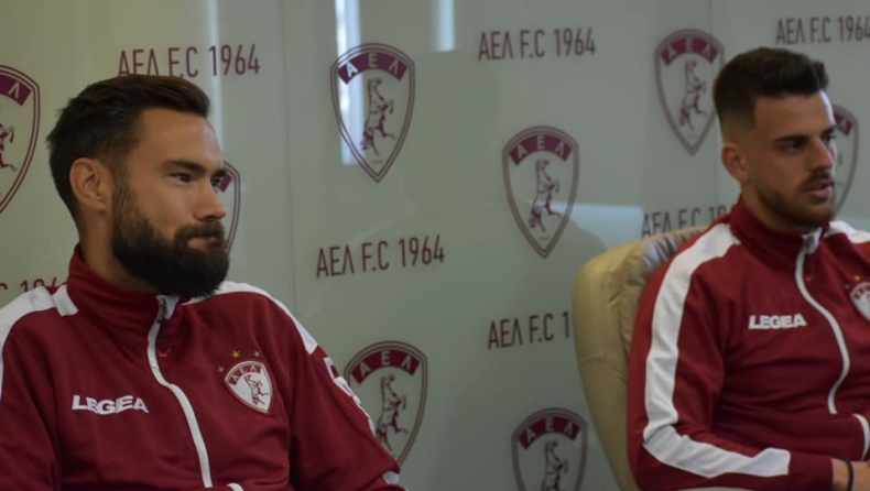 Σπαρβ: «Χαρούμενος που βρίσκομαι στη Λάρισα»