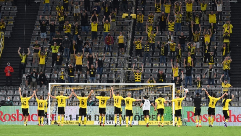 Ντόρτμουντ: Ρεκόρ οπαδών για το “Κίτρινο Τείχος” στην εποχή του κορονοϊού