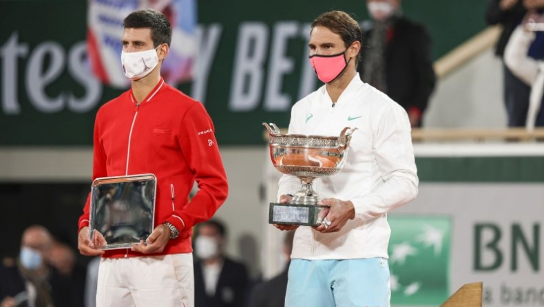 Roland Garros: Ρεκόρ με 38,1 εκατ. τηλεθεατές στη Γαλλία το 2020