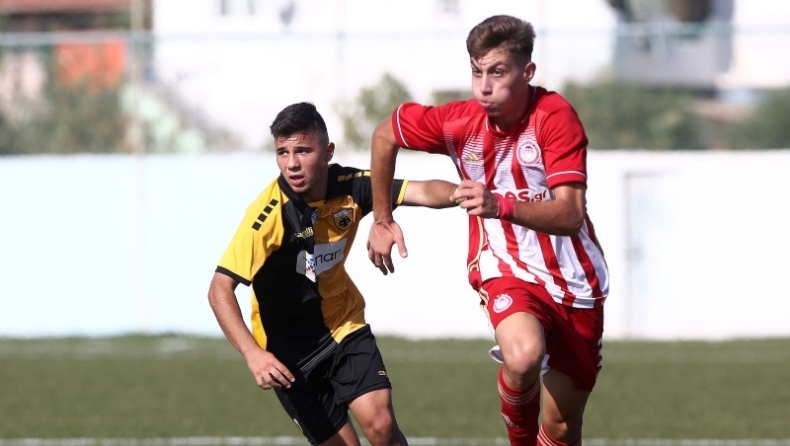 ΑΕΚ - Ολυμπιακός: Μοιρασιά στο ντέρμπι στο πρωτάθλημα των Κ17