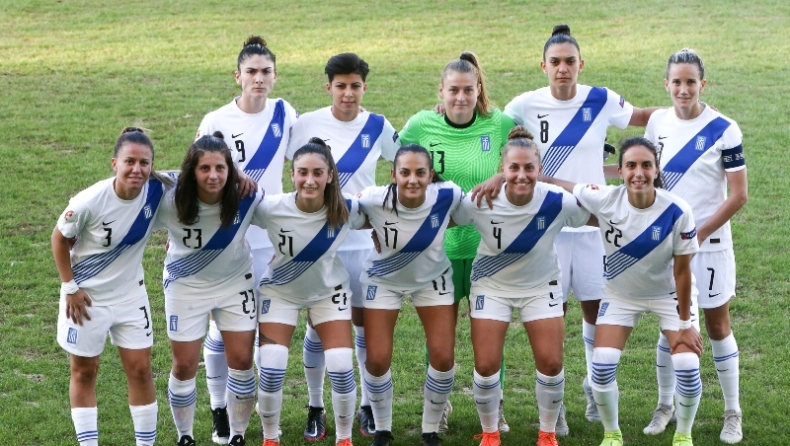 Εθνική Γυναικών: Ελλάδα-Μαυροβούνιο 1-0